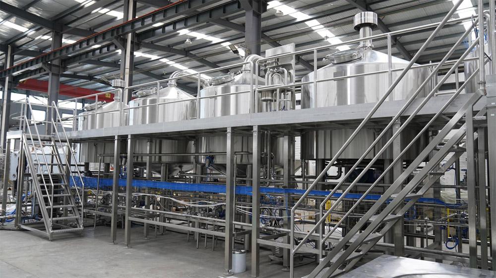 <b>Fully Automated 3000L Five-Vessel Brewhouse System</b>